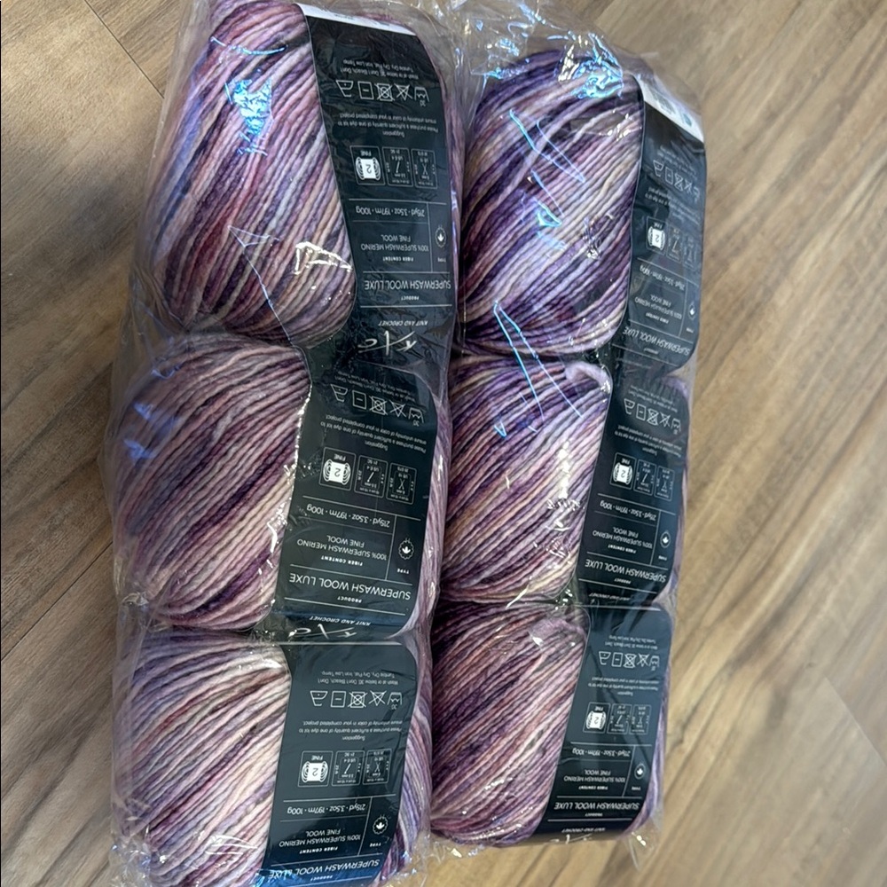 K+C Superwash Wool Luxe in Lavender Bloom